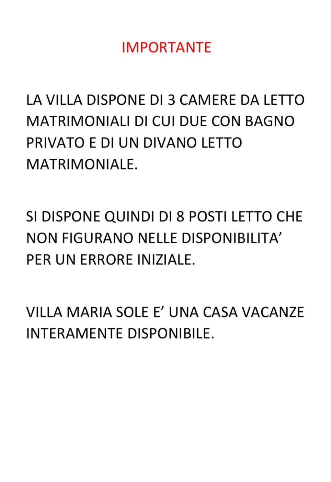 סקפאטי Villa Maria Sole מראה חיצוני תמונה